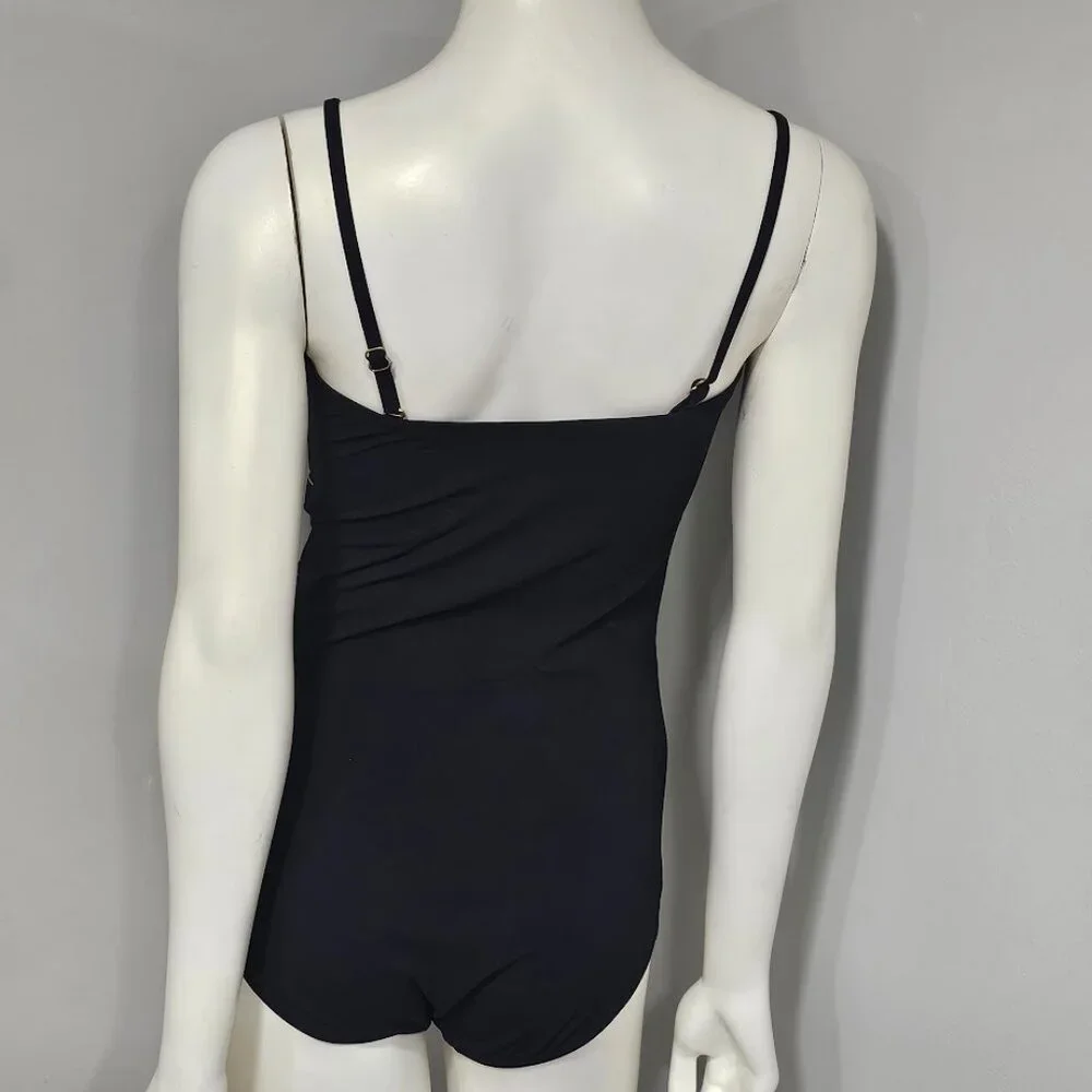 Gottex Onyx Bandeau Strapless One Piece Swimsuit NWOT - Picture 4 of 10